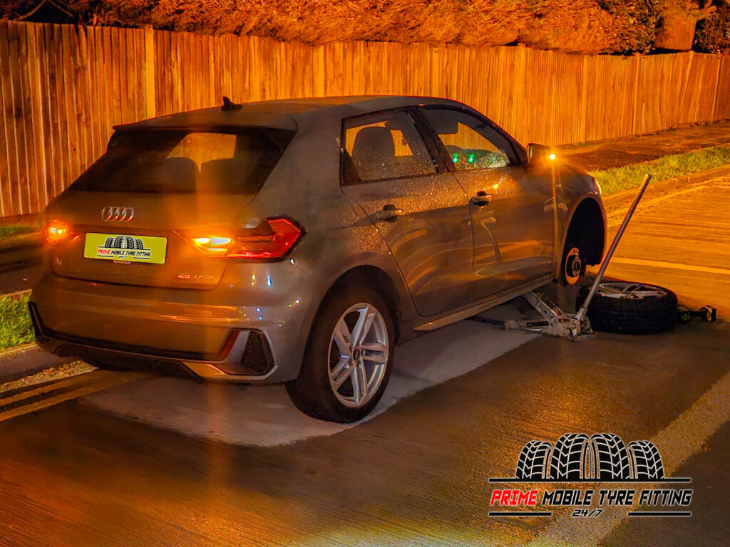 Mobile tyre replacement vs garage visit